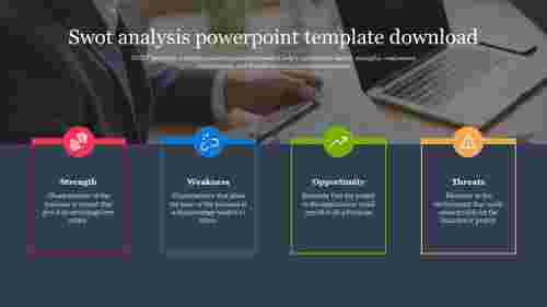 swot analysis powerpoint template download